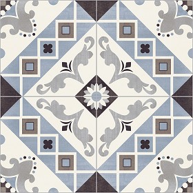 Textures   -   ARCHITECTURE   -   TILES INTERIOR   -   Cement - Encaustic   -  Cement - cementine tiles Pbr texture seamless 22114