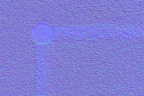 Textures   -   NATURE ELEMENTS   -   VEGETATION   -   Green grass  - Angle rugby field texture 18713 - Normal