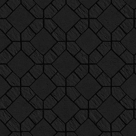 Textures   -   ARCHITECTURE   -   PAVING OUTDOOR   -   Pavers stone   -   Blocks mixed  - Pavers stone regular blocks texture seamless 06210 - Specular