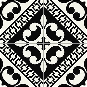 Textures   -   ARCHITECTURE   -   TILES INTERIOR   -   Cement - Encaustic   -  Cement - cementine tiles Pbr texture seamless 22119