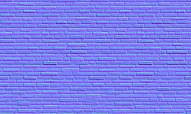 Textures   -   ARCHITECTURE   -   BRICKS   -   Old bricks  - Recycled mixed bricks texture seamless 20477 - Normal
