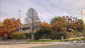 Textures   -   BACKGROUNDS &amp; LANDSCAPES   -  CITY &amp; TOWNS - Urban area with autumn trees landscape hdr 20997