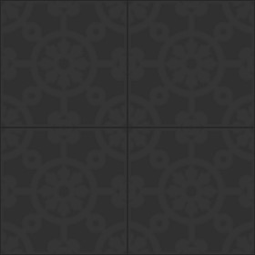Textures   -   ARCHITECTURE   -   TILES INTERIOR   -   Cement - Encaustic   -   Cement  - cementine tiles Pbr texture seamless 22120 - Specular