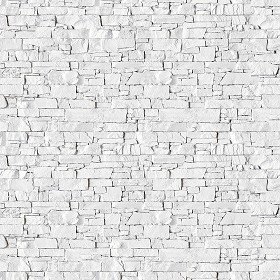 Textures   -   ARCHITECTURE   -   STONES WALLS   -   Claddings stone   -  Interior - White wall covering PBR texture seamless 21929