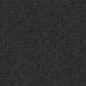 Textures   -   ARCHITECTURE   -   STONES WALLS   -   Claddings stone   -   Interior  - Black wall covering PBR texture seamless DEMO 21930 - Specular