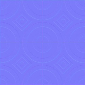 Textures   -   ARCHITECTURE   -   TILES INTERIOR   -   Cement - Encaustic   -   Cement  - cementine tiles Pbr texture seamless 22121 - Normal