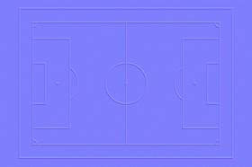 Textures   -   NATURE ELEMENTS   -   VEGETATION   -   Green grass  - Foot ball sports field texture 18718 - Normal