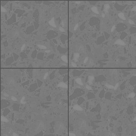 Textures   -   ARCHITECTURE   -   TILES INTERIOR   -   Terrazzo  - terrazzo floor tile PBR texture seamless 21496 - Displacement