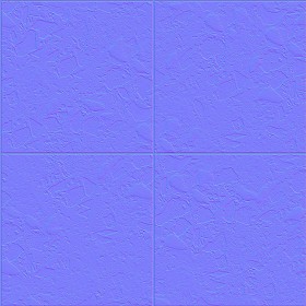 Textures   -   ARCHITECTURE   -   TILES INTERIOR   -   Terrazzo  - terrazzo floor tile PBR texture seamless 21496 - Normal