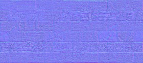 Textures   -   ARCHITECTURE   -   STONES WALLS   -   Stone blocks  - Wall stone with regular blocks texture seamless 08305 - Normal