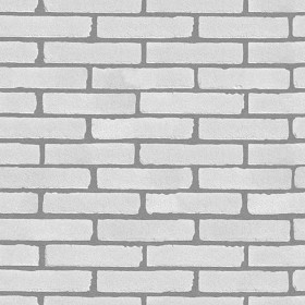 Textures   -   ARCHITECTURE   -   BRICKS   -   White Bricks  - White bricks texture seamles 00502 - Bump