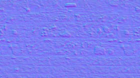 Textures   -   ARCHITECTURE   -   BRICKS   -   Old bricks  - Old wall brick stones texture seamless 21203 - Normal