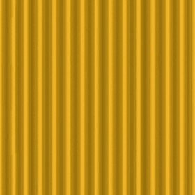 Textures   -   MATERIALS   -   METALS   -  Corrugated - Yellow corrugated metal PBR texture seamless 21779