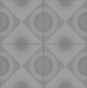 Textures   -   ARCHITECTURE   -   TILES INTERIOR   -   Cement - Encaustic   -   Cement  - cementine tiles Pbr texture seamless 22124 - Displacement