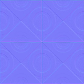 Textures   -   ARCHITECTURE   -   TILES INTERIOR   -   Cement - Encaustic   -   Cement  - cementine tiles Pbr texture seamless 22124 - Normal