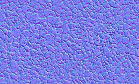 Textures   -   NATURE ELEMENTS   -   GRAVEL &amp; PEBBLES  - Pink pebbles texture seamless 20203 - Normal