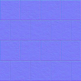 Textures   -   ARCHITECTURE   -   TILES INTERIOR   -   Terracotta tiles  - terracotta floor tile PBR texture seamless 21814 - Normal
