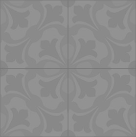 Textures   -   ARCHITECTURE   -   TILES INTERIOR   -   Cement - Encaustic   -   Cement  - cementine tiles Pbr texture seamless 22127 - Displacement