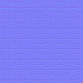 Textures   -   ARCHITECTURE   -   PAVING OUTDOOR   -   Concrete   -   Blocks regular  - Paving outdoor concrete regular block texture seamless 05760 - Normal
