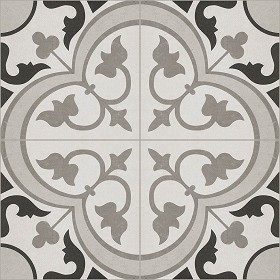 Textures   -   ARCHITECTURE   -   TILES INTERIOR   -   Cement - Encaustic   -  Cement - cementine tiles Pbr texture seamless 22130