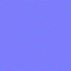 Textures   -   ARCHITECTURE   -   WOOD FLOORS   -   Geometric pattern  - Parquet geometric pattern texture seamless 04858 - Normal
