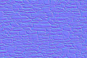 Textures   -   ARCHITECTURE   -   STONES WALLS   -   Stone walls  - Old wall stone texture seamless 08526 - Normal
