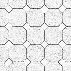 Textures   -   ARCHITECTURE   -   PAVING OUTDOOR   -   Concrete   -   Blocks regular  - Paving outdoor concrete regular block texture seamless 05764 - Bump