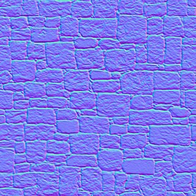 Textures   -   ARCHITECTURE   -   STONES WALLS   -   Stone blocks  - Stone block wall pbr texture seamless 22408 - Normal
