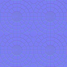 Textures   -   FREE PBR TEXTURES  - cobblestone pavement PBR texture seamless 21447 - Normal