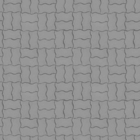 Textures   -   ARCHITECTURE   -   PAVING OUTDOOR   -   Concrete   -   Blocks regular  - Paving outdoor concrete regular block texture seamless 05639 - Displacement