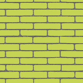 Textures   -   ARCHITECTURE   -   BRICKS   -   Colored Bricks   -  Smooth - Texture colored bricks smooth seamless 00065