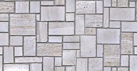 Textures   -   ARCHITECTURE   -   MARBLE SLABS   -  Marble wall cladding - Travertine wall cladding texture seamless 20914