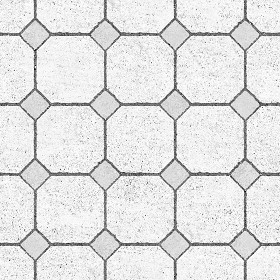 Textures   -   ARCHITECTURE   -   PAVING OUTDOOR   -   Concrete   -   Blocks regular  - Paving outdoor concrete regular block texture seamless 05768 - Bump