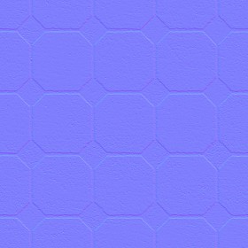 Textures   -   ARCHITECTURE   -   PAVING OUTDOOR   -   Concrete   -   Blocks regular  - Paving outdoor concrete regular block texture seamless 05768 - Normal