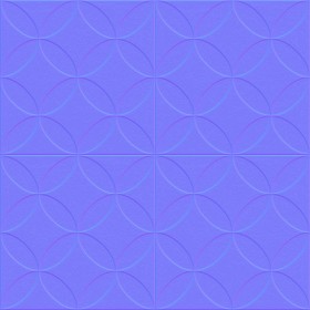 Textures   -   ARCHITECTURE   -   TILES INTERIOR   -   Cement - Encaustic   -   Cement  - cementine tiles Pbr texture seamless 22142 - Normal