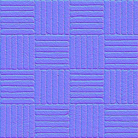 Textures   -   ARCHITECTURE   -   PAVING OUTDOOR   -   Concrete   -   Blocks regular  - Paving outdoor concrete regular block texture seamless 05772 - Normal
