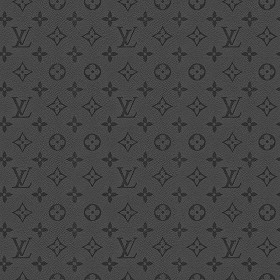 Textures   -   MATERIALS   -   LEATHER  - Louis Vuitton black leather PBR texture seamless 22089 - Specular
