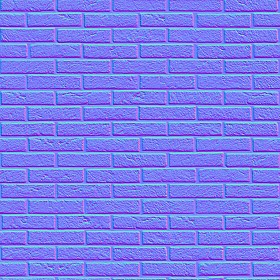 Textures   -   ARCHITECTURE   -   BRICKS   -   Dirty Bricks  - Dirty bricks texture seamless 00157 - Normal