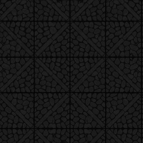 Textures   -   ARCHITECTURE   -   PAVING OUTDOOR   -   Pavers stone   -   Blocks mixed  - Pavers stone mixed size texture seamless 06102 - Specular