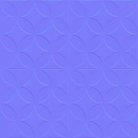 Textures   -   ARCHITECTURE   -   TILES INTERIOR   -   Cement - Encaustic   -   Cement  - cementine tiles Pbr texture seamless 22149 - Normal