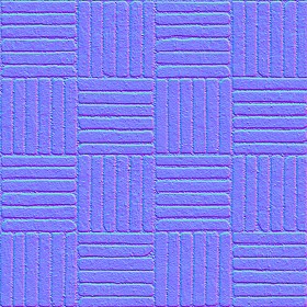 Textures   -   ARCHITECTURE   -   PAVING OUTDOOR   -   Concrete   -   Blocks regular  - Paving outdoor concrete regular block texture seamless 05778 - Normal