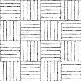 Textures   -   ARCHITECTURE   -   PAVING OUTDOOR   -   Concrete   -   Blocks regular  - Paving outdoor concrete regular block texture seamless 05779 - Bump