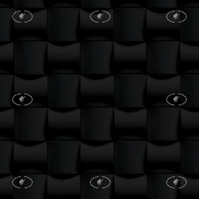 Textures   -   ARCHITECTURE   -   TILES INTERIOR   -   Mosaico   -   Mixed format  - White mosaic 3d wall tile texture seamless 21048 - Specular