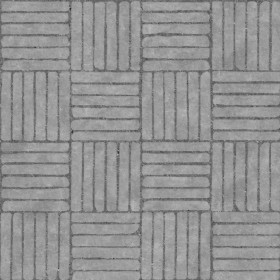 Textures   -   ARCHITECTURE   -   PAVING OUTDOOR   -   Concrete   -   Blocks regular  - Paving outdoor concrete regular block texture seamless 05780 - Displacement