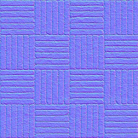 Textures   -   ARCHITECTURE   -   PAVING OUTDOOR   -   Concrete   -   Blocks regular  - Paving outdoor concrete regular block texture seamless 05780 - Normal
