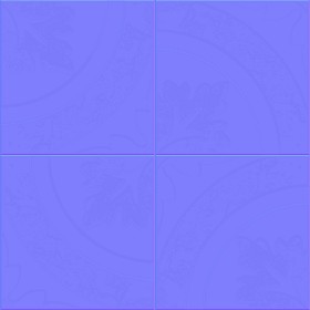 Textures   -   ARCHITECTURE   -   TILES INTERIOR   -   Cement - Encaustic   -   Cement  - cementine tiles Pbr texture seamless 22154 - Normal