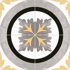 Textures   -   ARCHITECTURE   -   TILES INTERIOR   -   Cement - Encaustic   -  Cement - cementine tiles Pbr texture seamless 22155