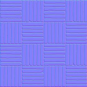 Textures   -   ARCHITECTURE   -   PAVING OUTDOOR   -   Concrete   -   Blocks regular  - Paving outdoor concrete regular block texture seamless 05784 - Normal