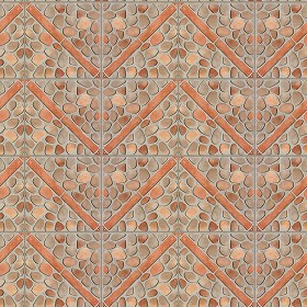 Textures   -   ARCHITECTURE   -   PAVING OUTDOOR   -   Pavers stone   -  Blocks mixed - Pavers stone mixed size texture seamless 06103