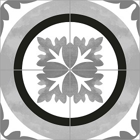 Textures   -   ARCHITECTURE   -   TILES INTERIOR   -   Cement - Encaustic   -  Cement - cementine tiles Pbr texture seamless 22156